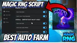 Magic RNG Script | AUTO INSTA ROLL, AUTO USE POTIONS, ANTI AFK & MORE! | PASTEBIN
