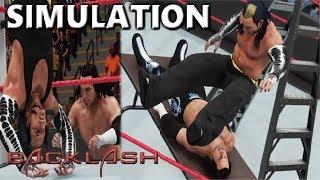 WWE 2K18 SIMULATION: JEFF HARDY VS MATT HARDY - I QUIT MATCH | BACKLASH 2009 HIGHLIGHTS