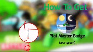How to get Plat Master Badge / Tycoon In Slap Battles