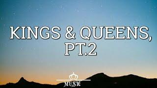 Ava Max - Kings & Queens pt. 2 (Lyrics) Ft. Lauv & Saweetie
