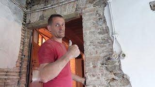 # 5  - The Renovation Begins - We Uncover An Old Brick Doorway at Our Stone House in Portugal!