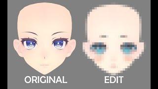 sacrificed my sanity for another face edit