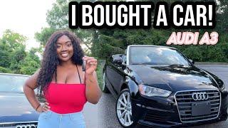 HOW TO BUY A CAR: getting a loan, credit, choosing the right vehicle & EMPTY CAR TOUR | Audi A3