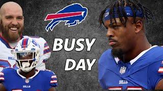 The Buffalo Bills extended Greg Rousseau, extended Reid Ferguson and might have traded Kaiir Elam?