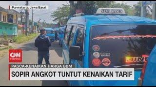 Sopir Angkot Tuntut Kenaikan Tarif