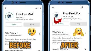 How to Fix Free Fire app Pending Problem Solution || Play Store से Free Fire Dawnload Problem Solve