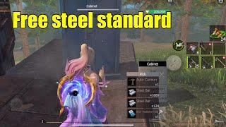 I Got 1.5k free steel from this vending machine | Solo standard | Last island of survival