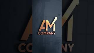 A & M letter logo design #graphicspost