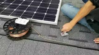 HOW TO PREVENT LIGHTING STRIKE FROM YOUR SOLAR ARRAY AND EQUIPMENT IS BY PROPER GROUNDING Pt.9