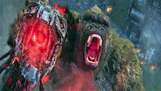 Godzilla Kongga qarshi. King Kong va Godzilla Mexagodzillaga qarshi final jangi 2 qism uzbek tilida.