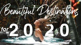 INCREDIBLE DESTINATIONS to travel to in 2020 | #travel #withme