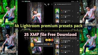 TOP 25 4k XMP Lightroom premium presets  |Lightroom  free  2025 Lightroom presets free download