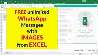 Send FREE WhatsApp Messages with Image from Excel