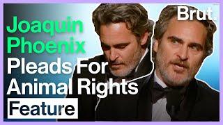 Joaquin Phoenix's Powerful Speech on the Environment and Animal rights