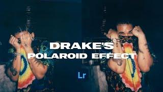 DRAKE-Inspired Polaroid Lightroom Preset | Vintage Photo Editing Tutorial