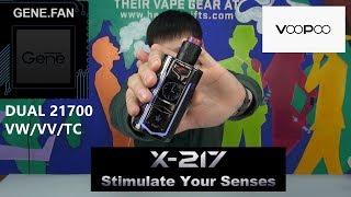 VOOPOO X-217 DUAL 21700 TC MOD | Elegant, ergonomic and powerful