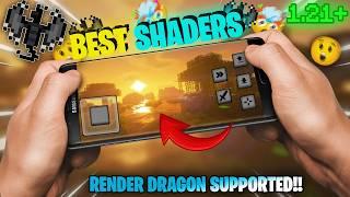 Top 6 Best Shaders For MCPE 1.21+ | Full Render Dragon Supported (2025)