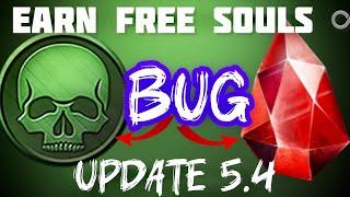 A Crazy BUG | Update 5.4| Mortal Kombat Mobile SOULS & BLOOD Rubees , Coins Glitch | Daily Trail