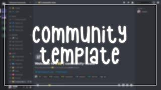 Discord Server Template || READ DESC