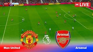 LIVE : MANCHESTER UNITED vs ARSENAL - English Premier League 2025 | Full Match | PES 21 Simulation