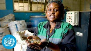 Plastic bricks in Kenya – Nzambi Matee - Young Champion of the Earth 2020