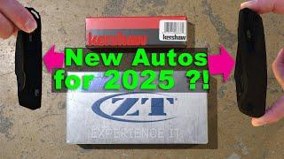 New Switchblades from Zero Tolerance & Kershaw for Jan 2025:  ZT 0512 & Iridium Auto Review