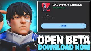 VALORANT MOBILE OPEN BETA REGISTRATION STARTED DOWNLOAD NOW 