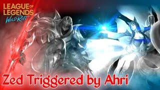 Zed is Triggered by Ahri | Solo Lane Zed Carry | LoL Wild Rift