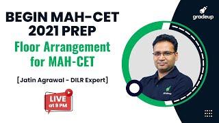 Floor Arrangement For MAHCET | Begin MAH-CET 2021 Prep | LRDI | MAHCET MBA 2021 | Gradeup