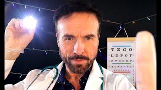 An ASMR Whisper Eye Exam FOR SLEEP!