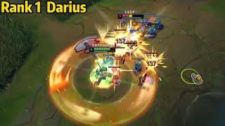 Rank 1 Darius: He is TAKING OVER Master Elo with Perfect KDA!