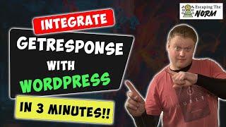 Getresponse And WordPress Integration Tutorial For Beginners #029