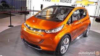 Chevy BOLT Concept Car Overview @ Detroit Auto Show 2015