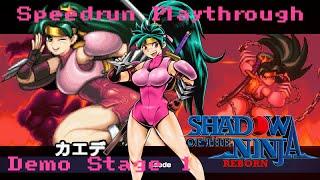 Shadow of the Ninja Reborn (Demo) - Kaede Speedrun (2:41.57)
