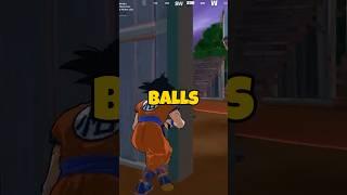 Goku AI voice changer trolling in Fortnite