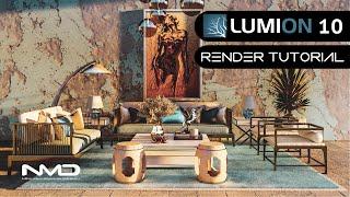 LUMION 10 Pro Interior Render Tutorial