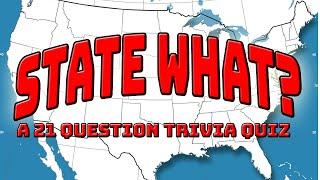 STATE WHAT?? - 21 questions about the Official State Items ( ROAD TRIpVIA- Episode 832 )