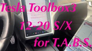 T.A.B.S. | Toolbox 3 WEB for 12-20 Model S and X | Hunny Sriracha