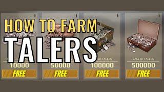 Crossout Mobile - How to Farm LOTS of Talers (Silver Coins) Using Only Rare Parts (Free to Play)