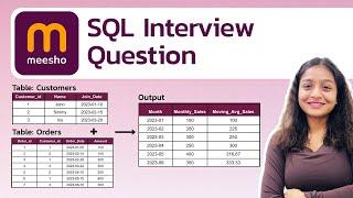 Meesho SQL HackerRank Question | Medium-Level