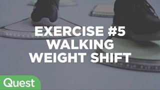 TREAX Pads Exercise No.5 Walking weight shift | Innovaid TREAX Pads