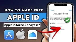 How to Make Free Apple ID In Hindi | Apple ID Kaise Banaye | How to Create iCloud Account in iPhone