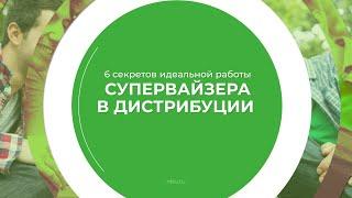 Дистанционный курс обучения «Супервайзер» - 6 секретов идеальной работы супервайзера в дистрибуции