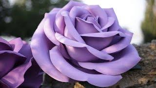 Самая красивая ростовая роза из фоамирана