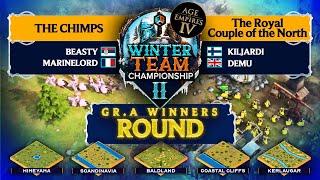 The $22,500 Winter Team Championship II | Winners Round - THE CHIMPS vs RCN