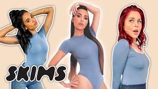 Trying SKIMS New Bodysuits! *honest review*