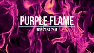 SOOTHING PURPLE FLAMES: RELAXING AND MEDITATIVE 10-HOUR VIDEO