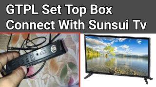 How To Connect GTPL Set Top Box With Sansui Tv // GTPL Set Top Box Connection