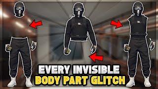 *SOLO* EVERY INVISIBLE BODY PART GLITCH IN GTA 5 ONLINE 1.67! GTA 5 Invisible Body (No Transfer)