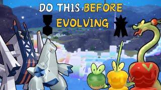 Do this BEFORE EVOLVING your Applin and Duraludon!